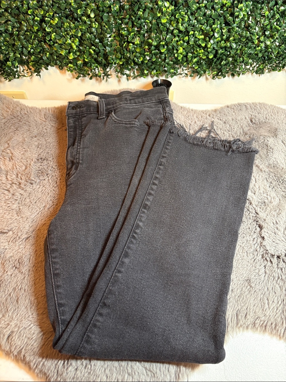 Madewell Black Boot Cut Jeans Size 31